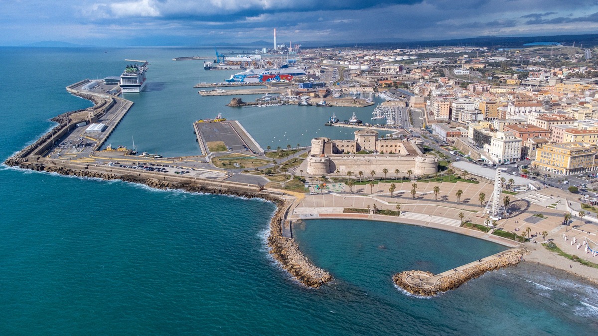 GNV-Fähre Civitavecchia - Tunis auf dem Mittelmeer